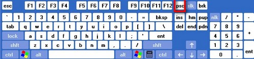 printscreen鍵在臺(tái)式機(jī)鍵盤(pán)上的位置 cf怎么截圖